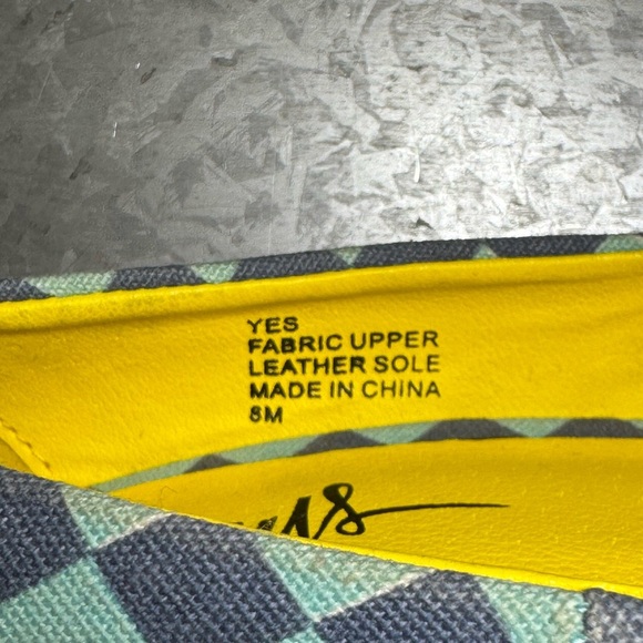 Taylor Says ‘YES’ High Heels Checkered Print Women’s size 8M - Picture 7 of 12